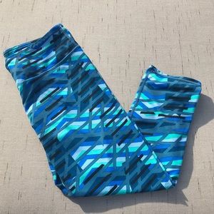 Fabletics multicolored capris